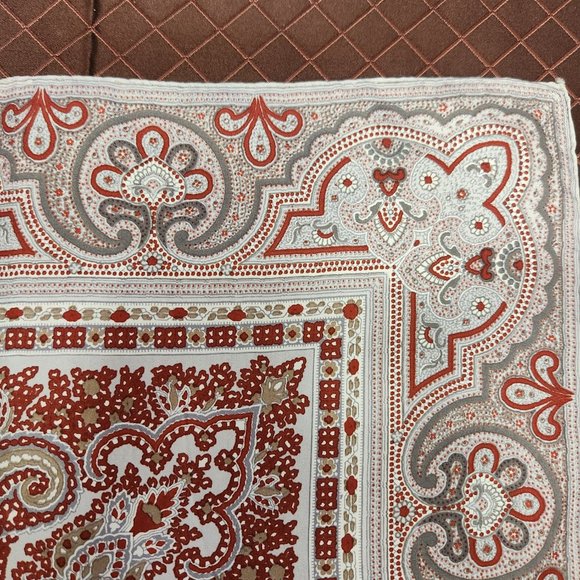 Christian Dior Silk Scarf Hand Made in Italy 18" - Picture 4 of 6